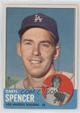 1963 Topps - [Base] #502 - Semi-High # - Daryl Spencer [Good to VG‑EX]