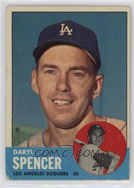 1963 Topps - [Base] #502 - Semi-High # - Daryl Spencer [Good to VG‑EX]