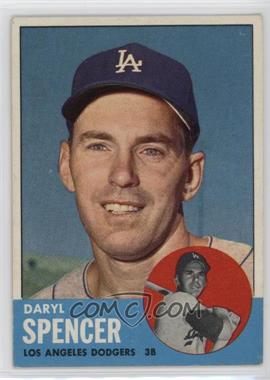 1963 Topps - [Base] #502 - Semi-High # - Daryl Spencer