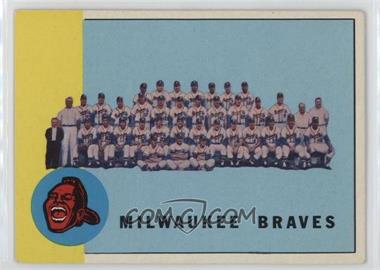 1963 Topps - [Base] #503 - Semi-High # - Milwaukee Braves Team [Good to VG‑EX]