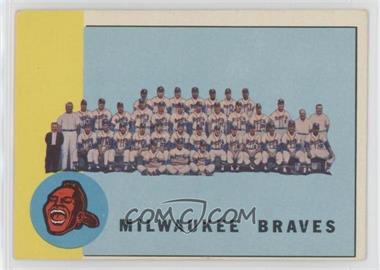 1963 Topps - [Base] #503 - Semi-High # - Milwaukee Braves Team