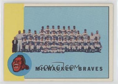 1963 Topps - [Base] #503 - Semi-High # - Milwaukee Braves Team