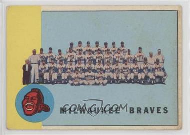 1963 Topps - [Base] #503 - Semi-High # - Milwaukee Braves Team [Good to VG‑EX]