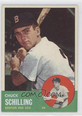 1963 Topps - [Base] #52 - Chuck Schilling [Noted]