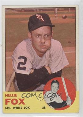 1963 Topps - [Base] #525 - High # - Nellie Fox [Poor to Fair]