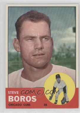 1963 Topps - [Base] #532 - High # - Steve Boros