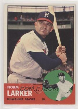 1963 Topps - [Base] #536 - High # - Norm Larker