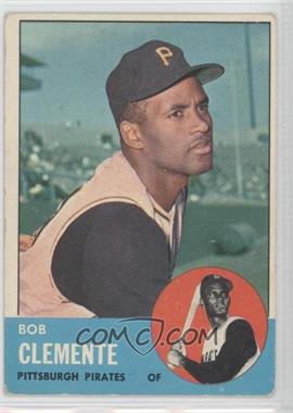 1963 Topps - [Base] #540 - High # - Roberto Clemente