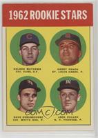 Rookie Stars - Nelson Mathews, Harry Fanok, Dave DeBusschere, Jack Cullen) (196…