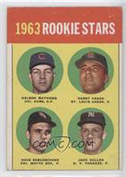 Rookie Stars - Nelson Mathews, Harry Fanok, Dave DeBusschere, Jack Cullen) (196…
