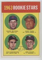 Rookie Stars - Nelson Mathews, Harry Fanok, Dave DeBusschere, Jack Cullen) (196…