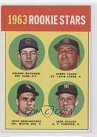 Rookie Stars - Nelson Mathews, Harry Fanok, Dave DeBusschere, Jack Cullen) (196…