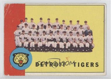 1963 Topps - [Base] #552 - High # - Detroit Tigers Team [Good to VG‑EX]