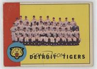 High # - Detroit Tigers Team
