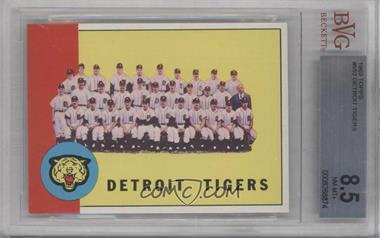 1963 Topps - [Base] #552 - High # - Detroit Tigers Team [BVG 8.5 NM‑MT+]