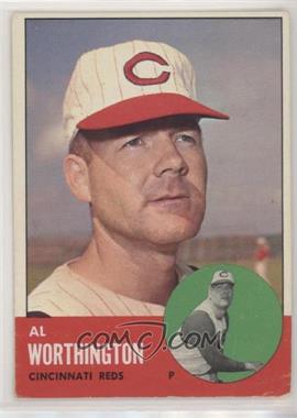 1963 Topps - [Base] #556 - High # - Al Worthington