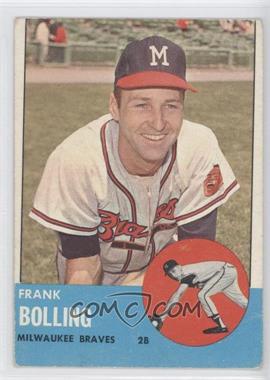 1963 Topps - [Base] #570 - High # - Frank Bolling [Good to VG‑EX]