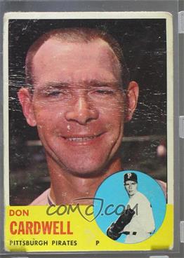 1963 Topps - [Base] #575 - High # - Don Cardwell [COMC RCR Poor]