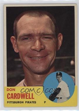 1963 Topps - [Base] #575 - High # - Don Cardwell