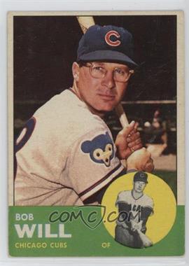 1963 Topps - [Base] #58 - Bob Will