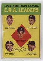 League Leaders - Robin Roberts, Whitey Ford, Hank Aguirre, Dean Chance, Eddie F…