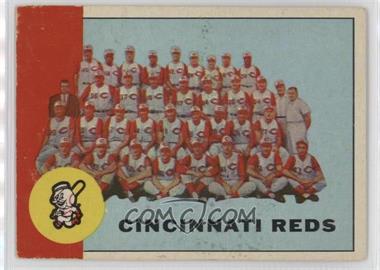 1963 Topps - [Base] #63 - Cincinnati Reds Team