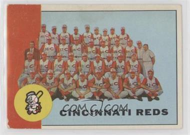 1963 Topps - [Base] #63 - Cincinnati Reds Team