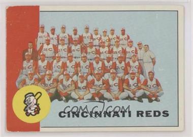 1963 Topps - [Base] #63 - Cincinnati Reds Team
