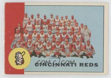 1963 Topps - [Base] #63 - Cincinnati Reds Team