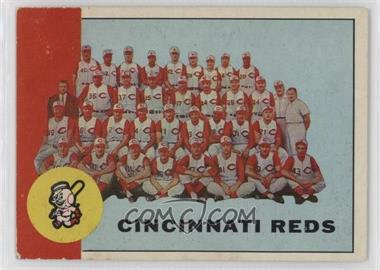 1963 Topps - [Base] #63 - Cincinnati Reds Team