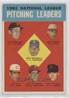 League Leaders - National League Pitching Leaders (Jack Sanford, Bob Purkey, Do…