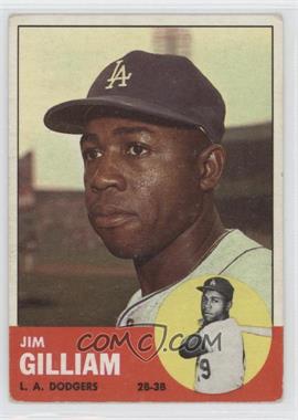 1963 Topps - [Base] #80 - Jim Gilliam