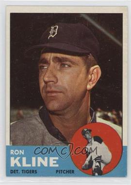 1963 Topps - [Base] #84 - Ron Kline