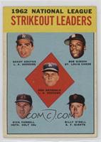 League Leaders - Don Drysdale, Sandy Koufax, Bob Gibson, Turk Farrell, Billy O'…