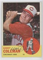 Gordy Coleman [Noted]