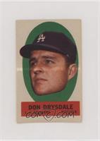 Don Drysdale (Blank Back) [Good to VG‑EX]