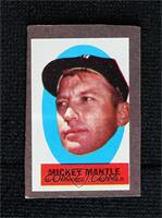 Mickey Mantle (Blank Back) [Good to VG‑EX]