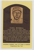 Inducted 1947 - Carl Hubbell [Good to VG‑EX]