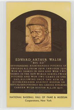 1964-1981 National Baseball Hall of Fame and Museum Postcards - [Base] - Curteichcolor #_EDWA - Inducted 1946 - Ed Walsh