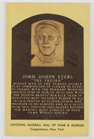 Inducted 1946 - Johnny Evers [Good to VG‑EX]