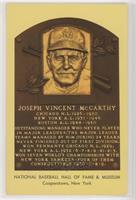 Inducted 1957 - Joe McCarthy