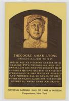 Inducted 1955 - Ted Lyons
