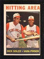 Hitting Area (Dick Sisler, Vada Pinson) [Poor to Fair]