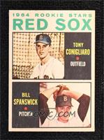 1964 Rookie Stars - Tony Conigliaro, Bill Spanswick [Poor to Fair]