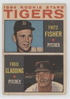 1964 Rookie Stars - Fritz Fisher, Fred Gladding [Poor to Fair]