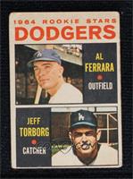 1964 Rookie Stars - Al Ferrara, Jeff Torborg [Poor to Fair]
