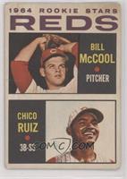 1964 Rookie Stars - Billy McCool, Chico Ruiz [Poor to Fair]