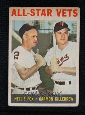 1964 Topps - [Base] - Venezuelan #81 - All-Star Vets (Nellie Fox, Harmon Killebrew) [Poor to Fair]