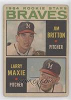 1964 Rookie Stars - Jim Britton, Larry Maxie [Good to VG‑EX]