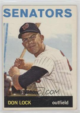 1964 Topps - [Base] #114 - Don Lock [Good to VG‑EX]